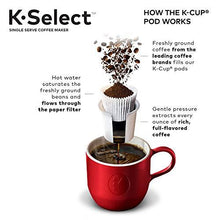 Load image into Gallery viewer, Keurig K-Select Coffee Maker, Single Serve K-Cup Pod Coffee Brewer, With Strength Control and Hot Water On Demand, Matte Black