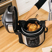 Load image into Gallery viewer, Ninja FD401 Foodi 8-Quart 9-in-1 Deluxe XL Pressure Cooker, Air Fry, Crisp, Steam, Slow Cook, Sear, Saute, Bake, Roast, Broil, Yogurt, Dehydrate, Extra Large Capacity, 45 Recipe Book, Stainless Finish