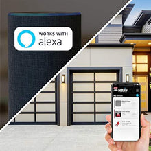 Load image into Gallery viewer, Genie QuietLift Connect – WiFi Smart Garage Door Opener with Added Wireless Keypad, ¾ HPC Smart Belt Drive – Compatible with Alexa and Google Assistant, Model 3053-TKV