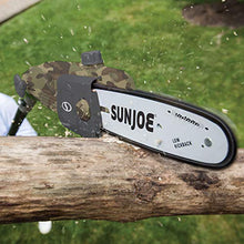 Load image into Gallery viewer, Sun Joe SWJ803E-CMO 10 inch 8.0 Amp Electric Multi-Angle Pole Chain Saw, Camo
