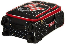 Load image into Gallery viewer, American Tourister Disney Softside Luggage with Spinner Wheels, Minnie Mouse Red Bow, Carry-On 21-Inch