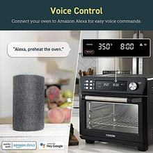 Load image into Gallery viewer, COSORI Air Fryer Toaster Combo 26.4QT 12 Functions Large Countertop Oven, Dehydrator with 1800W, Recipes & Accessories Included, Work with Alexa