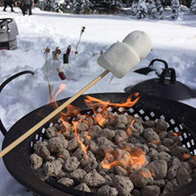 Load image into Gallery viewer, Bond Manufacturing 67836 54,000 BTU Aurora Camping, Backyard, Tailgating, Hunting and Patio. Locking Lid & Carry Handle Portable Steel Propane Gas Fire Pit Outdoor Firebowl, 18.5", Bronze