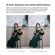 Load image into Gallery viewer, OBSBOT Tiny AI-Powered PTZ Webcam, AI Tracking W Auto-Frame AI Auto-Exposure Gesture Control Audio Support Software Support Windows and MacOS for Video Chat Online Meeting Online Class Live Streaming