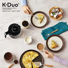 Load image into Gallery viewer, Keurig K-Duo Special Edition Coffee Maker, Single Serve and 12-Cup Drip Coffee Brewer, Compatible with K-Cup Pods and Ground Coffee, Silver