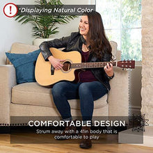Load image into Gallery viewer, Best Choice Products 41in Full Size Beginner All Wood Cutaway Acoustic Guitar Starter Set with Case, Strap, Capo, Strings, Picks, Tuner - Sunburst