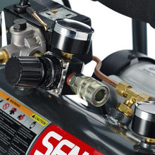 Load image into Gallery viewer, Senco PC1010 1-Horsepower Peak, 1/2 hp running 1-Gallon Compressor,Gray/Red