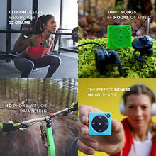 Load image into Gallery viewer, Mighty Vibe Spotify and Amazon Music Player - Bluetooth & Wired Headphones - 1,000+ Song Storage - No Phone Needed - Blue