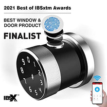 Load image into Gallery viewer, Geek Smart Door Lock - Keyless Fingerprint and Touchscreen Digital Door Lock, Secure Bluetooth, Easy Install, Great for Airbnb, Hotels and Offices, Homes, Apartments, Silver(Upgraded 3.0)