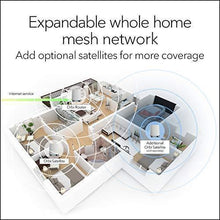 Load image into Gallery viewer, NETGEAR Orbi Whole Home Tri-band Mesh WiFi 6 System (RBK752) – Router with 1 Satellite Extender | Coverage up to 5,000 sq. ft. and 40+ Devices | AX4200 (Up to 4.2Gbps)