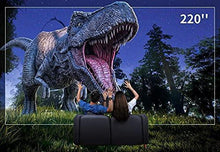 Load image into Gallery viewer, VANKYO Cinemango 100 WiFi Projector, Mini Projector for Outdoor Movies with 100'' Projector Screen, 220" Display & 1080P Supported, 55,000 Hours LED Lamp Life, Compatible with HDMI/TV Stick/USB
