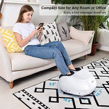 Load image into Gallery viewer, RENPHO Foot Massager Machine with Heat,Fathers Day Gifts,Shiatsu Deep Kneading, Multi-Level Settings, Delivers Relief for Tired Muscles and Plantar Fasciitis, Fits Feet Up to Men Size 12