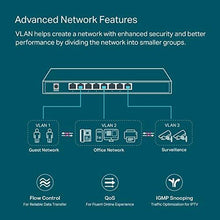 Load image into Gallery viewer, TP-Link TL-SG2008P | Jetstream 8 Port Gigabit Smart Managed PoE Switch | 4 PoE+ Port @62W | Omada SDN Integrated | PoE Recovery | IPv6 | Static Routing | L2/L3/L4 QoS |Limited Lifetime Protection