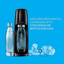 Load image into Gallery viewer, SodaStream Fizzi Sparkling Water Maker Bundle (Black), with CO2, BPA Free Bottles, and Bubly Drops Flavors