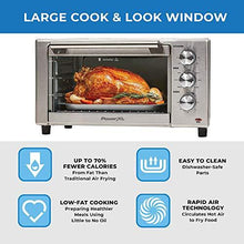 Load image into Gallery viewer, PowerXL Air Fryer Grill 8 in 1 Roast, Bake, Rotisserie, Electric Indoor Grill (6 Piece Accessory Pack), Stainless Steel