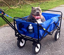 Load image into Gallery viewer, Mac Sports WTC-111 Outdoor Utility Wagon, Solid Blue