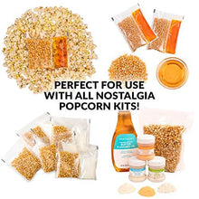 Load image into Gallery viewer, Nostalgia PC25RW 2.5 Oz Popcorn & Concession Cart, 48" Tall, Makes 10 Cups, with Kernel & Oil Measuring Spoons & Scoop, 13" Wheels for Easy Mobility, Red/White