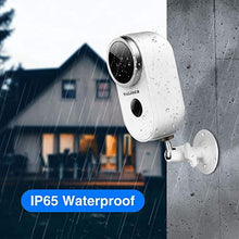 Load image into Gallery viewer, Outdoor Wireless Camera Battery Powered, Rechargeable WiFi Home Security Camera, 1080P Video 2-Way Audio Night Vision, PIR Motion Detection, Waterproof, SD Slot