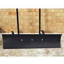 Load image into Gallery viewer, The Snowcaster 70SNC 36-Inch Heavy Duty Bi-Directional Wheeled Snow Pusher, Black