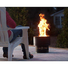 Load image into Gallery viewer, HY-C FG-19 Flame Genie Portable Smoke-Free Inferno Wood Pellet Fire Pit, USA Made, 19" Diameter, Black