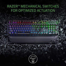 Load image into Gallery viewer, Razer BlackWidow Elite Mechanical Gaming Keyboard: Green Mechanical Switches - Tactile & Clicky - Chroma RGB Lighting - Magnetic Wrist Rest - Dedicated Media Keys & Dial - USB Passthrough