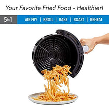 Load image into Gallery viewer, PowerXL Air Fryer7 QT Maxx, Special Edition 2021, Extra Hot Air Fry, Cook, Crisp, Broil, Roast, Bake,, High Gloss Finish, Black (7 Quart)