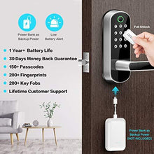 Load image into Gallery viewer, Sifely Keyless Entry Door Lock, Keypad Door Lock, Keyless Door Lock, Fingerprint Door Lock, Biometric Door Lock, Keypad Entry Door Lock, Passcode Code Door Lock, Digital Smart Door Lock (Smart Lock)
