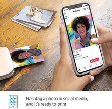Load image into Gallery viewer, HP Sprocket Select Portable 2.3x3.4" Instant Photo Printer (Eclipse) Print Pictures on Zink Sticky-Backed Paper from your iOS & Android Device.
