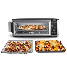Load image into Gallery viewer, Ninja Foodi Digital Fry, Convection Oven, Toaster, Air Fryer, Flip-Away for Storage, with XL Capacity, and a Stainless Steel Finish (Renewed)