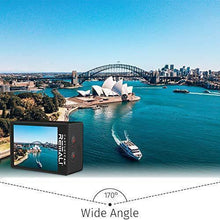 Load image into Gallery viewer, REMALI CaptureCam 4K Ultra HD and 12MP Waterproof Sports Action Camera Kit with Carrying Case, 3 Batteries, Dual Battery Charger, 2” LCD Screen, WiFi, Remote Control, and 21 Mounts and Accessories