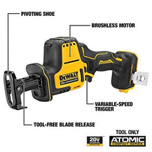 Load image into Gallery viewer, DEWALT ATOMIC 20V MAX Reciprocating Saw, One-Handed, Cordless, Tool Only (DCS369B)