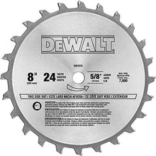 Load image into Gallery viewer, DEWALT Dado Blade Set, 8-Inch, 24-Tooth (DW7670)