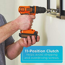 Load image into Gallery viewer, BLACK+DECKER 20V Max Drill & Home Tool Kit, 68 Piece (LDX120PK)
