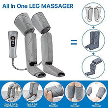 Load image into Gallery viewer, Renpho Leg Massager, Compression for Circulation and Relaxation, Foot Leg Calf Thigh Massager Machine for Home Use, Adjustable Size, with 6 Modes 4 Intensities, Fathers Day Gifts for Father Men