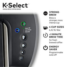 Load image into Gallery viewer, Keurig K-Select Coffee Maker, Single Serve K-Cup Pod Coffee Brewer, With Strength Control and Hot Water On Demand, Matte Black
