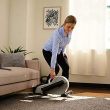Load image into Gallery viewer, Sunny Health & Fitness Fully Assembled Magnetic Under Desk Elliptical Peddler – SF-E3872, Grey