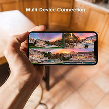 Load image into Gallery viewer, Security Camera Outdoor, Wireless WiFi 360° PTZ Camera, ieGeek 15000mAh Solar Security Camera Battery Powered, Home Surveillance Camera with 2-Way Audio, Motion Detection, 1080P Night Vision, SD/Cloud