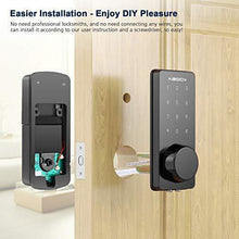 Load image into Gallery viewer, Aibocn Smart Lock, Keyless Entry Door Lock with Bluetooth, Electronic Keypad Deadbolt Lock, Smart Lock Front Door Works with APP Control, Voice, eKey and Code, Auto-Lock for Home Apartment Hotel