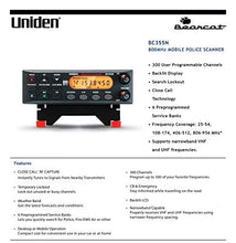 Load image into Gallery viewer, Uniden BC355N 800 MHz 300-Channel Base/Mobile Scanner, Close Call RF Capture, Pre-programmed Search “Action” Bands to Hear Police, Ambulance, Fire, Amateur Radio, Public Utilities, Weather, and More, Black