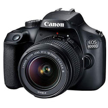 Load image into Gallery viewer, Canon EOS 4000D DSLR Camera w/Canon EF-S 18-55mm F/3.5-5.6 III Zoom Lens + Case + 32GB SD Card (15pc Bundle)