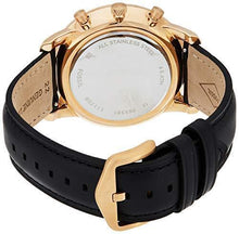 Load image into Gallery viewer, Fossil Men's Neutra Chrono Quartz Leather Chronograph Watch, Color: Rose Gold, Black (Model: FS5381)