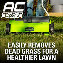 Load image into Gallery viewer, Greenworks 10 Amp 14-Inch Corded Dethatcher, 27022