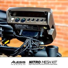 Load image into Gallery viewer, Alesis Drums Nitro Mesh Kit - Eight Piece All Mesh Electronic Drum Kit With Super Solid Aluminum Rack, 385 Sounds, 60 Play Along Tracks, Connection Cables, Drum Sticks & Drum Key Included