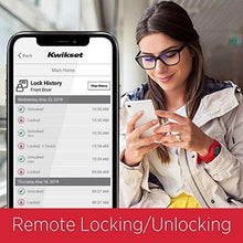 Load image into Gallery viewer, Kwikset Halo Touch Traditional Arched Wi-Fi Fingerprint Smart Lock No Hub Required featuring SmartKey Security in Venetian Bronze (99590-002)