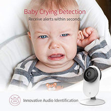 Load image into Gallery viewer, YI 4pc Security Home Camera Baby Monitor, 1080p WiFi Smart Indoor Nanny IP Cam with Night Vision, 2-Way Audio, Motion Detection, Phone App, Pet Cat Dog Cam - Works with Alexa and Google