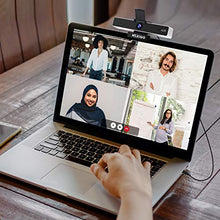 Load image into Gallery viewer, 4K Webcam with 5X Digital Zoom, 2021 NexiGo N950 Pro Webcam with 8.5MP Sony Senor and Dual Stereo Microphone, Light Correction for Zoom Skype MS Teams, Laptop MAC PC Desktop