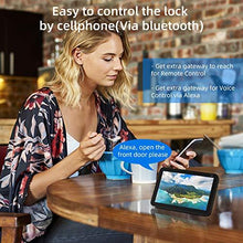 Load image into Gallery viewer, Smart Lock SMONET Bluetooth Keyless Entry Keypad Smart Deadbolt-Fingerprint Electronic Deadbolt Door Lock-App Control, Remote Ekeys Sharing, Free App Monitoring Easy to Install for Homes and Hotel