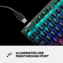 Load image into Gallery viewer, SteelSeries Apex 7 Mechanical Gaming Keyboard – OLED Smart Display – USB Passthrough and Media Controls – Tactile and Clicky – RGB Backlit (Blue Switch)