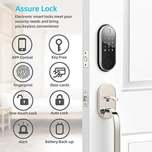 Load image into Gallery viewer, Smart Lock with Deadbolt, Keyless Entry Door Locks with Deadbolts, Smart Doors Locks with Electric Deadbolt Touch Screen Keypads, Working with Alexa and Google Home