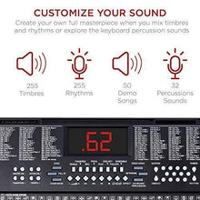 Load image into Gallery viewer, Best Choice Products 61-Key Beginners Electronic Keyboard Piano Set w/LED Screen, Recorder, 3 Teaching Modes, H-Stand, Stool, Headphones, Microphone